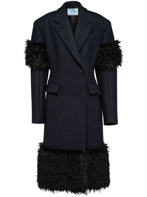 prada coats women|prada women's double breasted jackets.